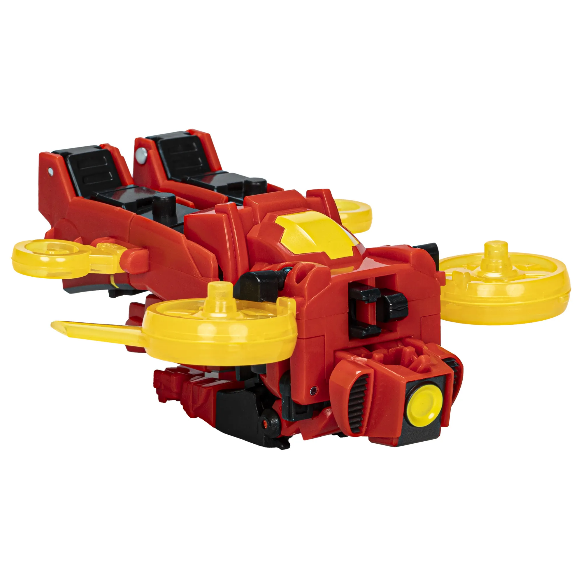 Hasbro Transformers EarthSpark Cyber-Combiner Terran Twitch and Robby Malto, toy figure