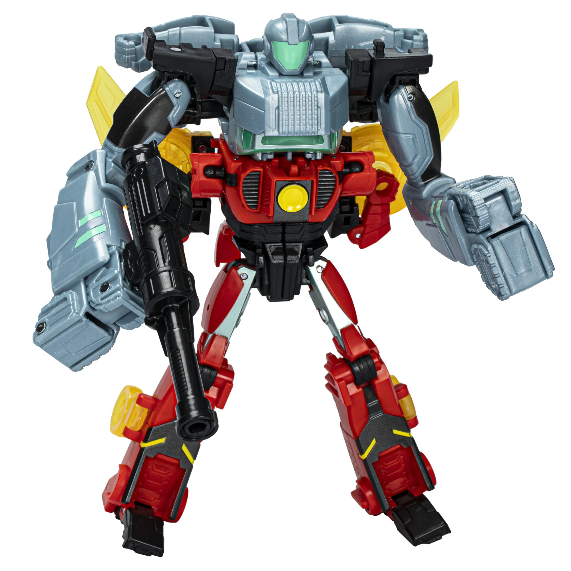 Hasbro Transformers EarthSpark Cyber-Combiner Terran Twitch and Robby Malto, toy figure