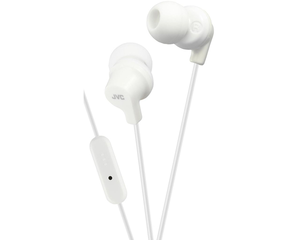 JVC H&ouml;rlur FR15 In-Ear Remote Mic Vit