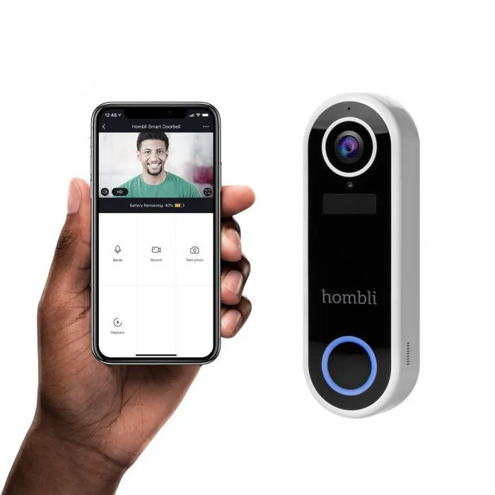Hombli Smart Doorbell 2,  Black