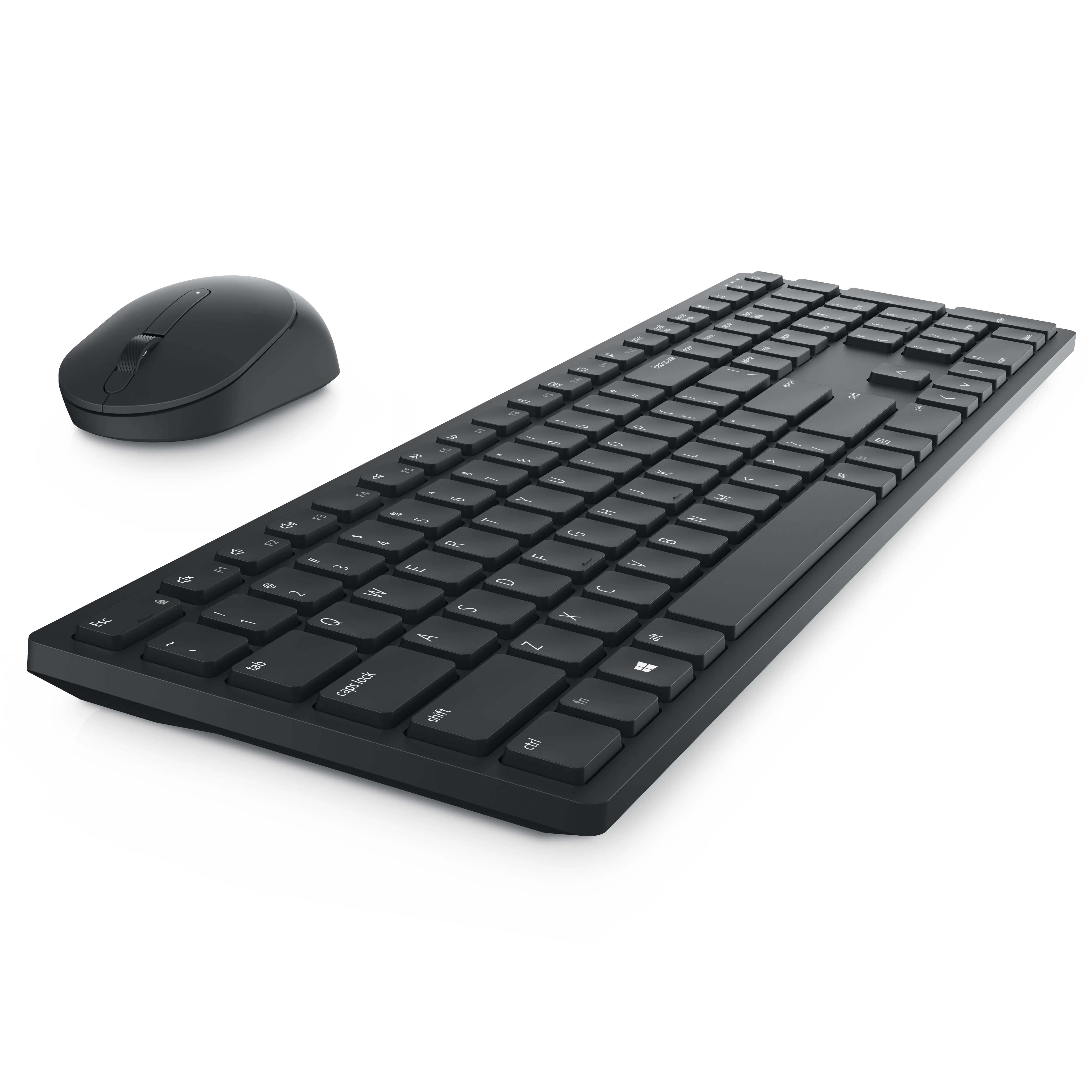 Dell Pro KM5221W Wireless Ergonomic Keyboard and Mouse, Black