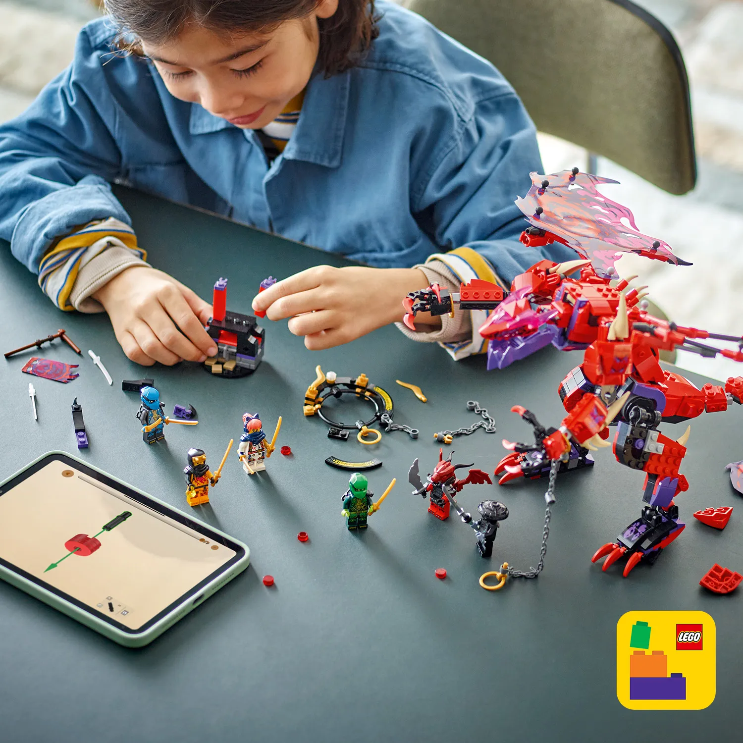 LEGO NINJAGO Kaaoslohik&auml;m&auml; Thunderfang 71832