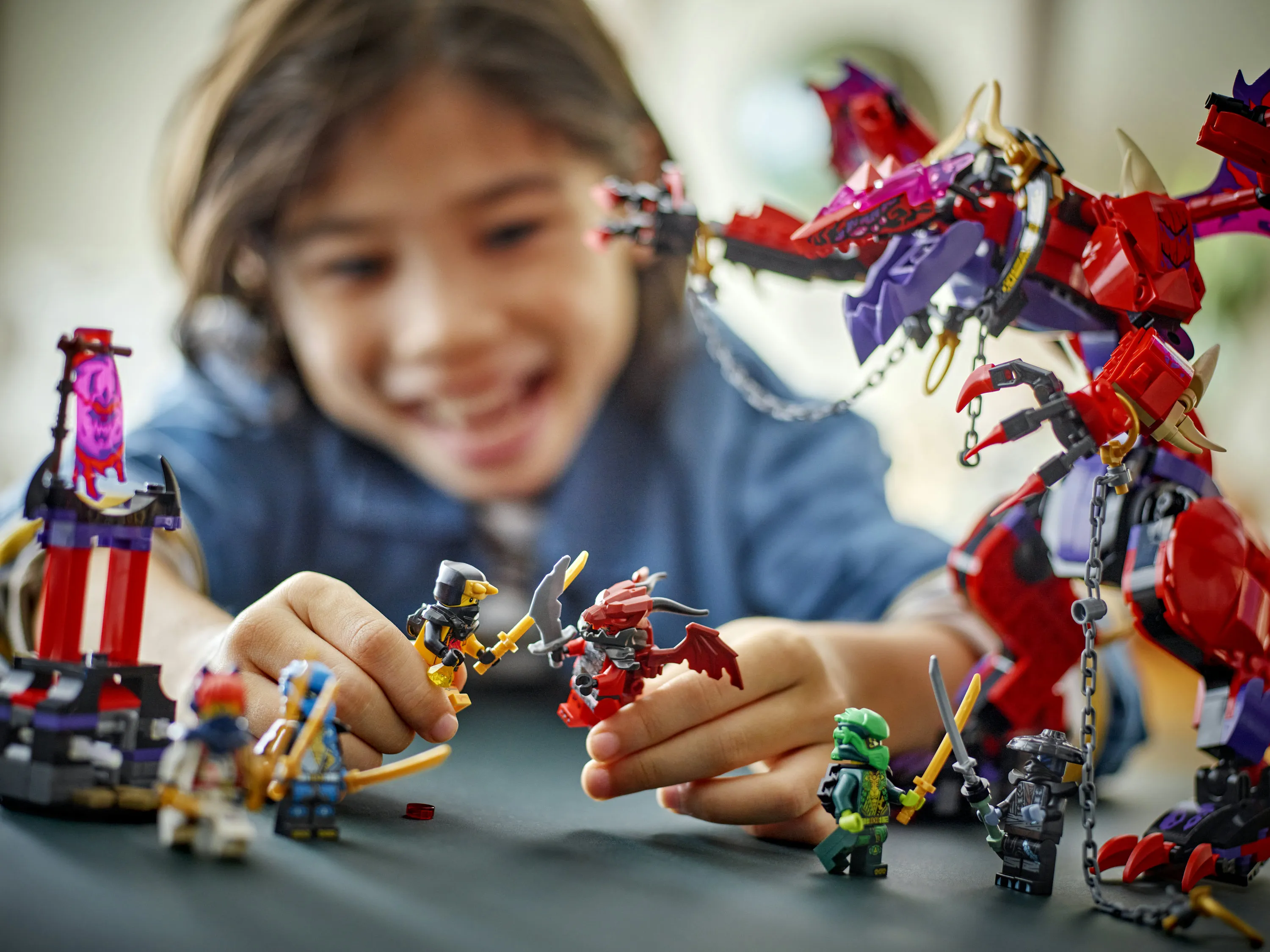 LEGO NINJAGO Kaaoslohik&auml;m&auml; Thunderfang 71832