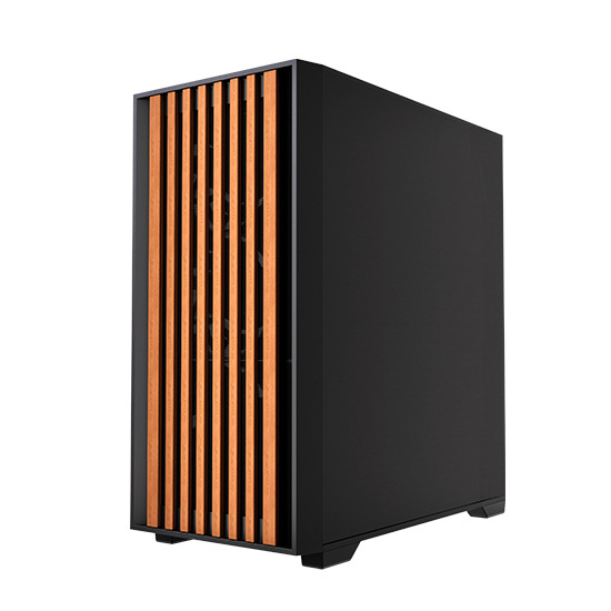 Nordic Gaming NGC-6857 Ratatosk midi-tower chassi med f&ouml;nster, svart