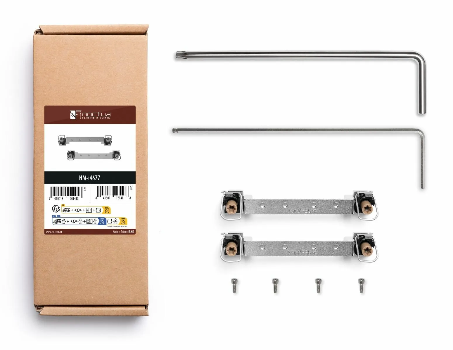 Noctua NM-i4677 Mounting Kit, Silver