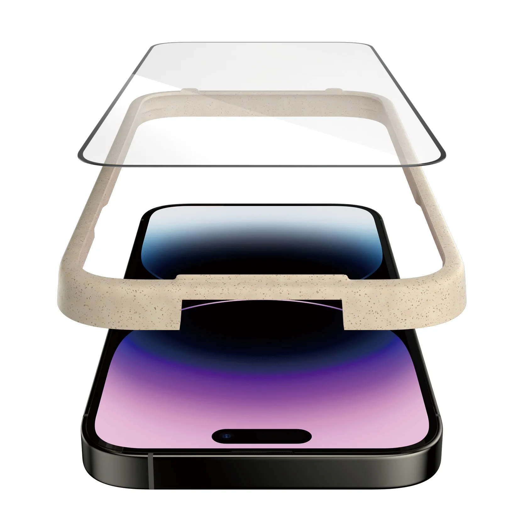 PanzerGlass Ultra-Wide Fit Alignerkit, iPhone 14 Pro Max - Screen Glass