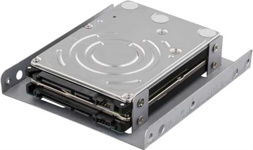 DELTACO asennusraami, 2x2,5" HDD - 3,5", kop