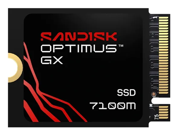 SanDisk Optimus GX 7100M 1 Tt M.2 2230 PCIe 4.0 x4 NVMe -SSD-levy