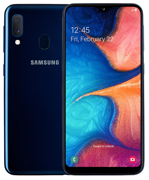 Samsung Galaxy A20e A202 Dual Sim 2GB RAM 32GB blue
