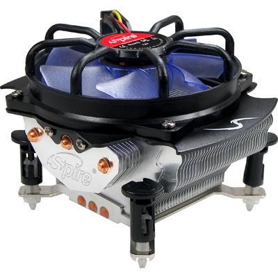Spire BlueStar 2000, CPU-j&auml;&auml;hdytin, Intel &amp; AMD, 26dBA
