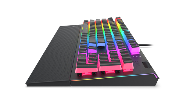 SilentiumPC Gear GK650K Omnis Kailh Red RGB Pudding -pelin&auml;pp&auml;imist&ouml;