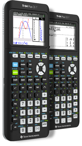 Texas TI-84 Plus CE-T Graphing calculator