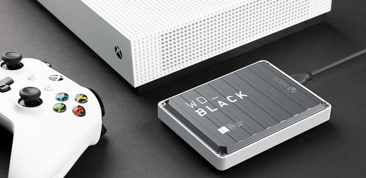 WD WD_Black P10 4 TB - extern h&aring;rddisk, Svart