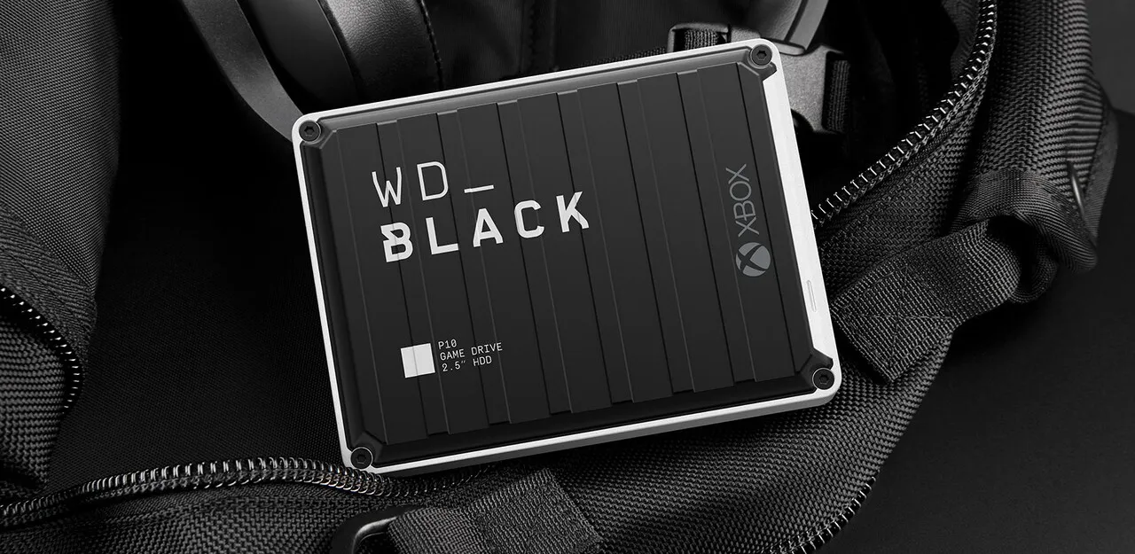 WD WD_Black P10 4 TB - extern h&aring;rddisk, Svart
