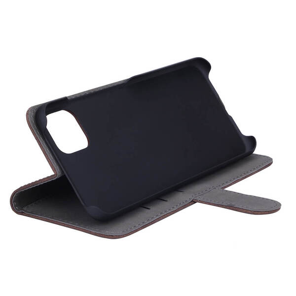 GEAR Wallet, Galaxy A22 5G -lompakkokotelo, Ruskea