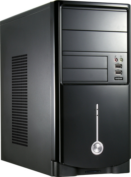 black/silver Micro ATX minitow