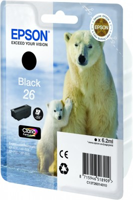 EPSON BLACK 26 CLARIA PREMIUM INK