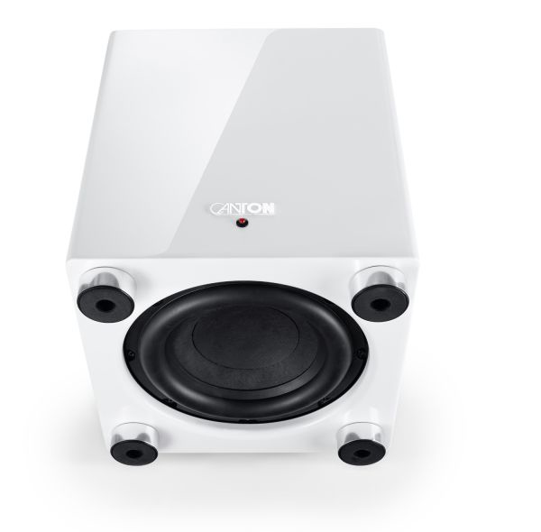 Canton SUB 601 - active subwoofer, white lacquer/high gloss