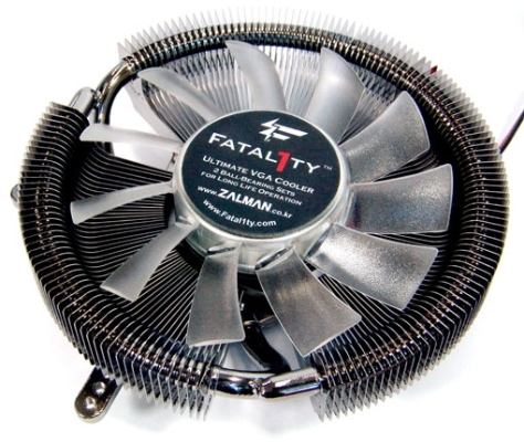 Zalman FATAL1TY VGA Cooler with RED LED