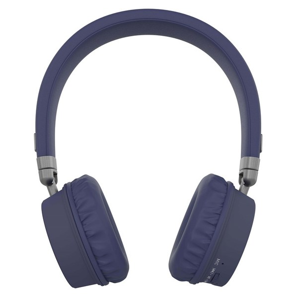KITSOUND Harlem On-Ear Mic Wireless, Blue