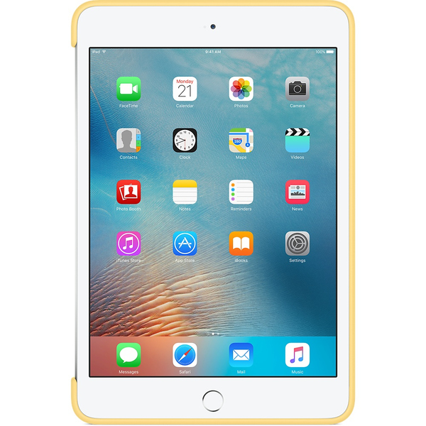 Apple Silicone Case, iPad mini 4 - Protective Case, Yellow