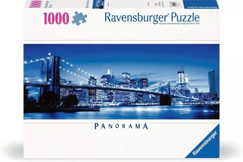 Ravensburger Panorama: Shining New York - puzzle, 1000 pcs