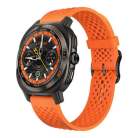 FITPADDY FitWatch Pro smartklocka med silikonarmband, orange/svart
