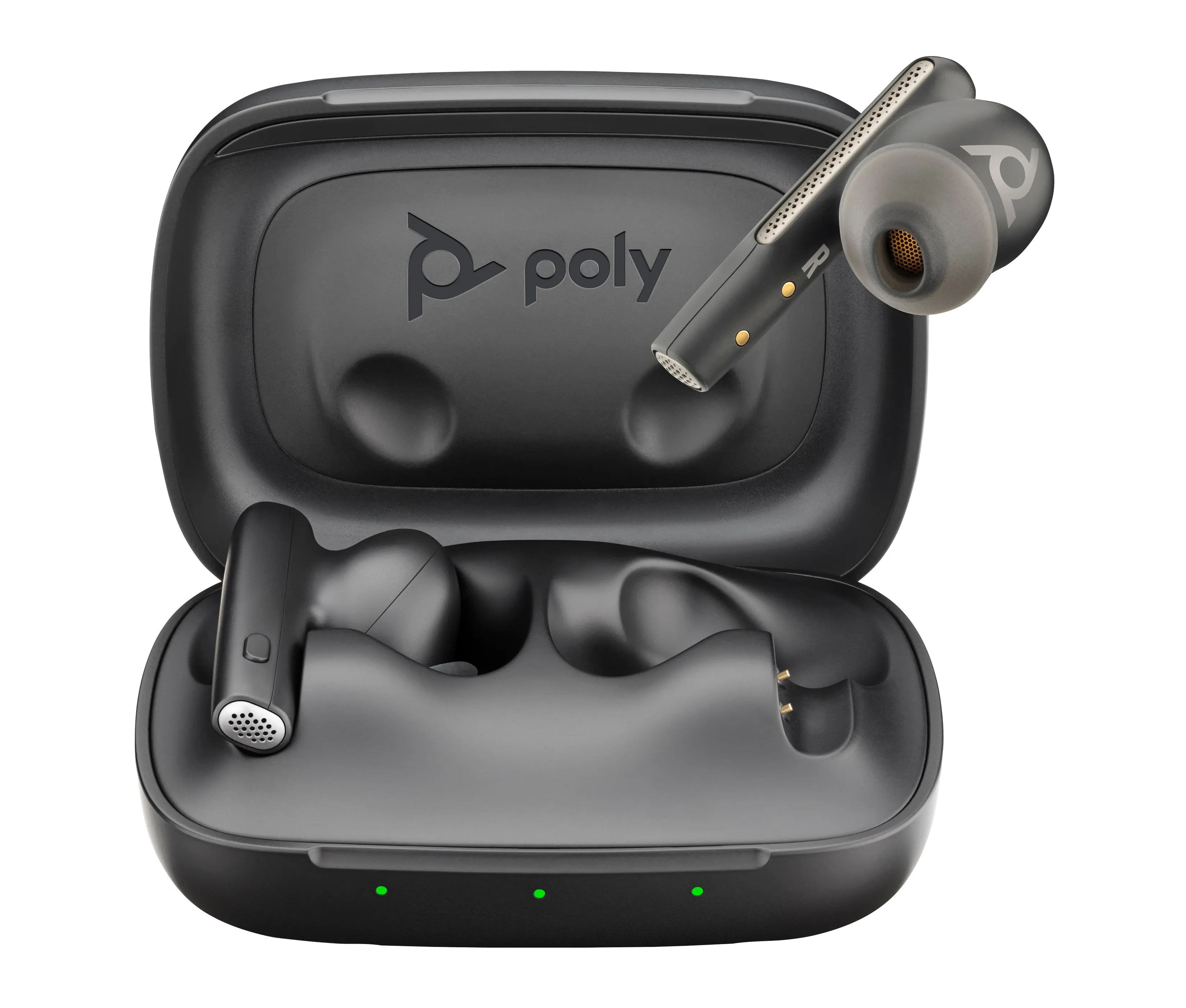 Poly Voyager Free 60 UC bluetooth -nappikuulokkeet, musta