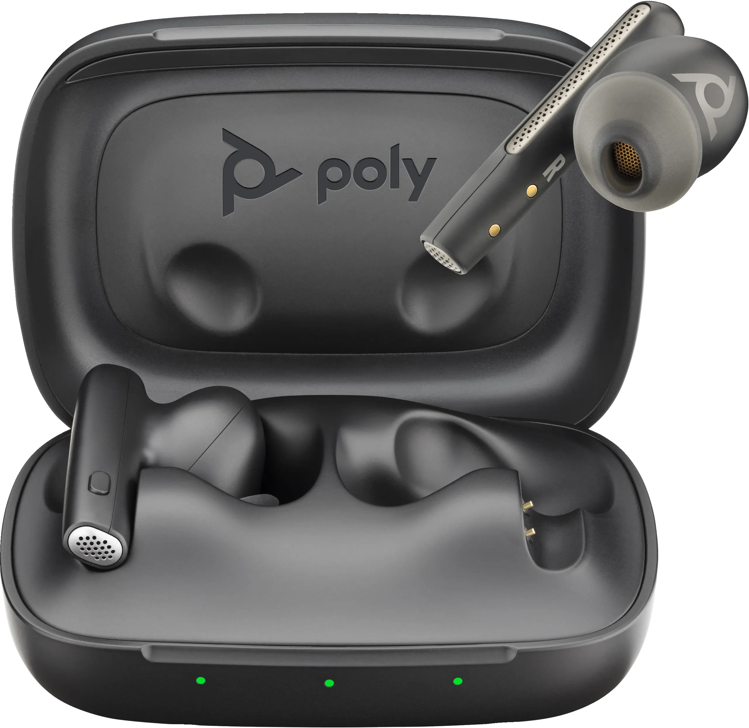 Poly Voyager Free 60 UC bluetooth -earbuds, black