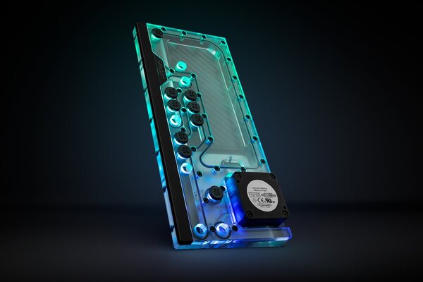 EKWB EK-Quantum Reflection Torrent DDC 4.2 PWM D-RGB - acrylic, reservoir (transparent, distributor plate incl. pump)