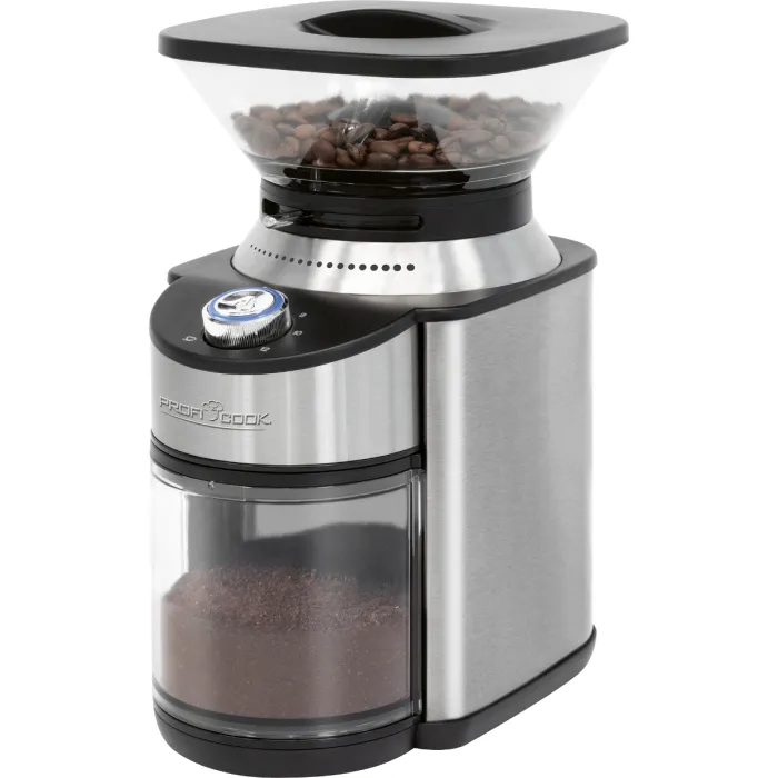 ProfiCook PC-EKM 1205 kaffekvarn 230 g, silver/svart