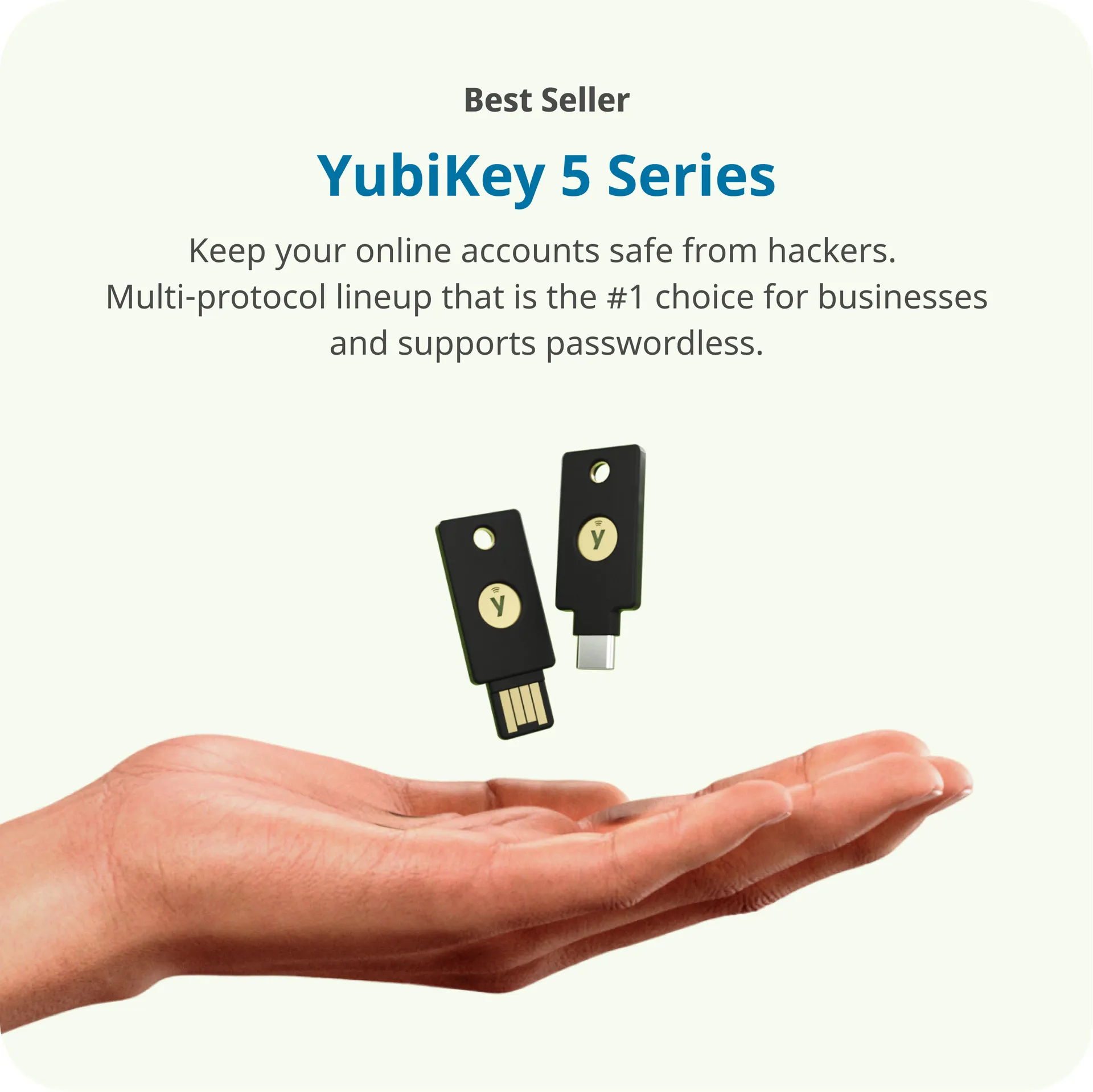 Yubico YubiKey 5C NFC USB-C Two-Factor - security key