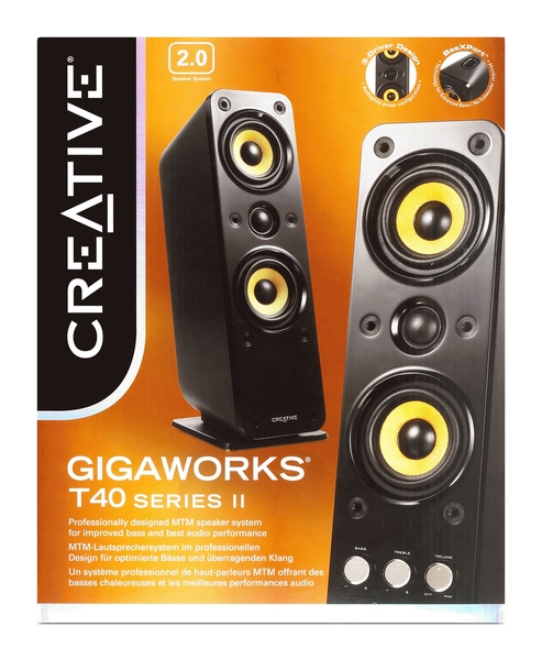 Creative Labs T40 Speaker Black