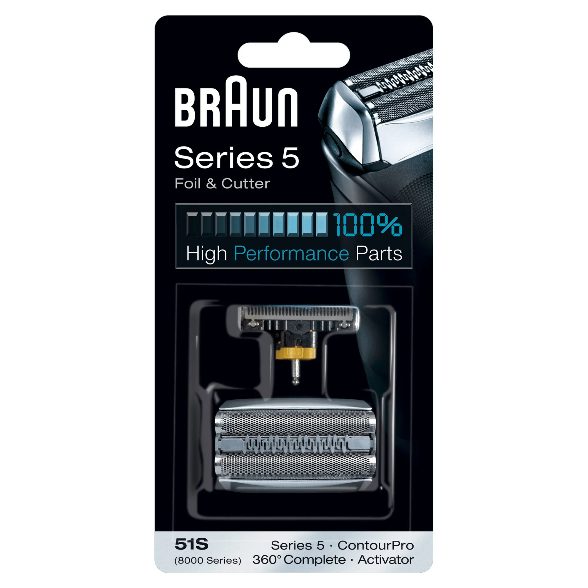 Braun 8000 Kombipack 51s - ersättningshuvud