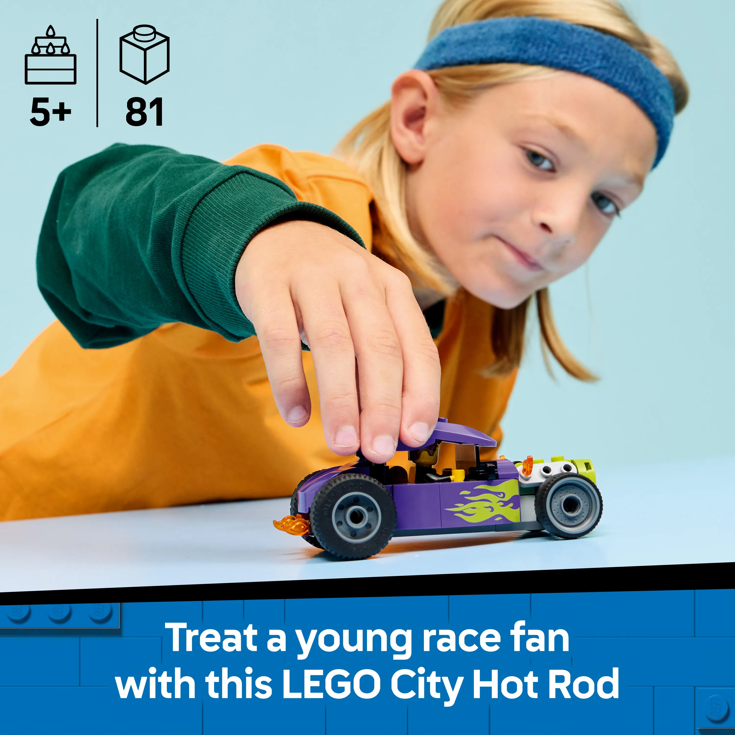 LEGO City Hot rod -auto 60485
