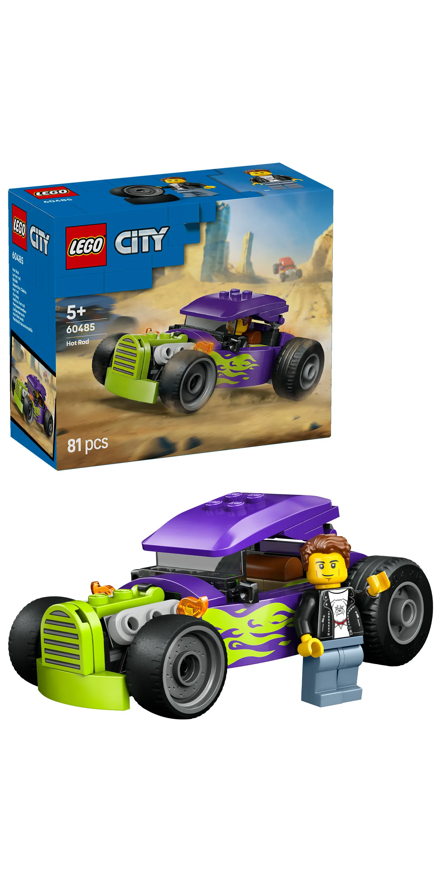 LEGO City Hot rod -auto 60485