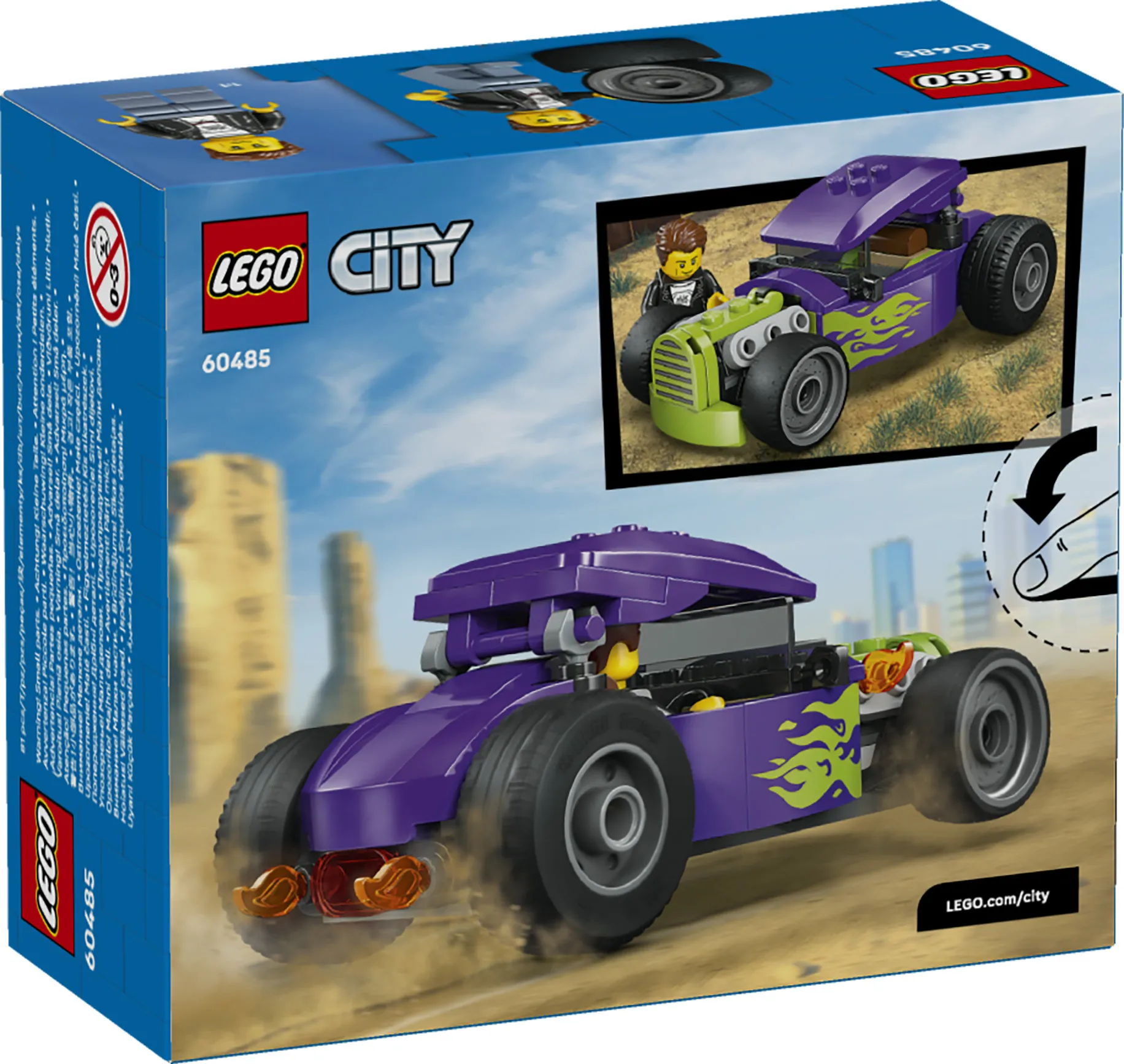 LEGO City Hot rod -auto 60485