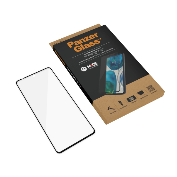 PANZERGLASS MOTOROLA MOTO - G52/G82 5G/EDGE 30 CF BLK