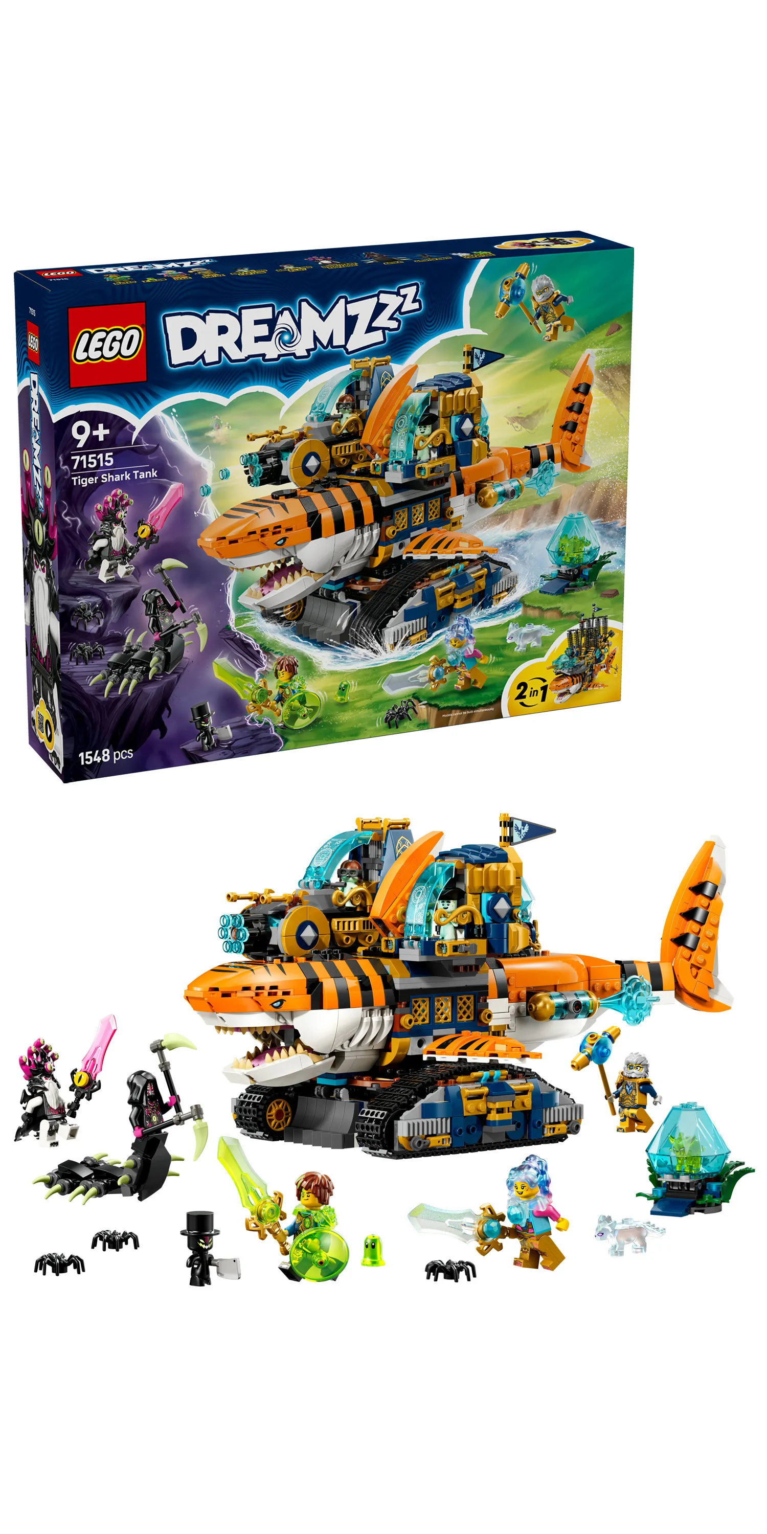 LEGO DREAMZzz Tiger Armored Truck 71515