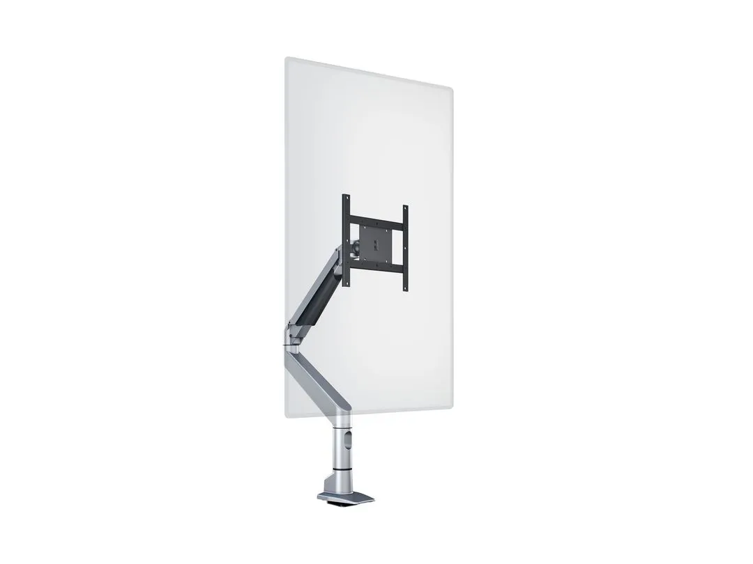 Multibrackets M VESA Gas Lift XL Single HD Monitor Arm, for 1 monitor, 15-49", with gas spring, 18kg, Silver