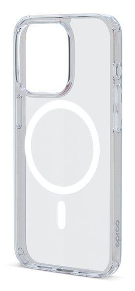 Epico Resolve Case Magnetic - MagSafe Compatible iPhone 16 Pro - transparent