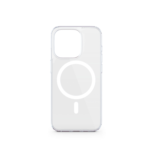 Epico Resolve Case Magnetic - MagSafe Compatible iPhone 16 Pro - transparent
