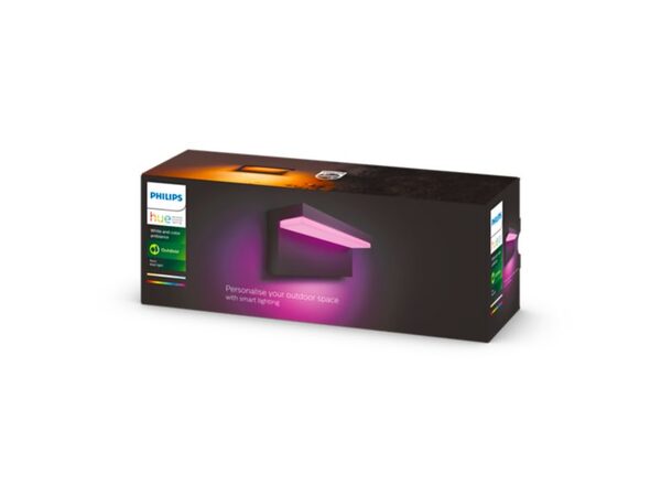 Philips HUE NYRO WACA WALL LANTERN BLACK 1X13.5