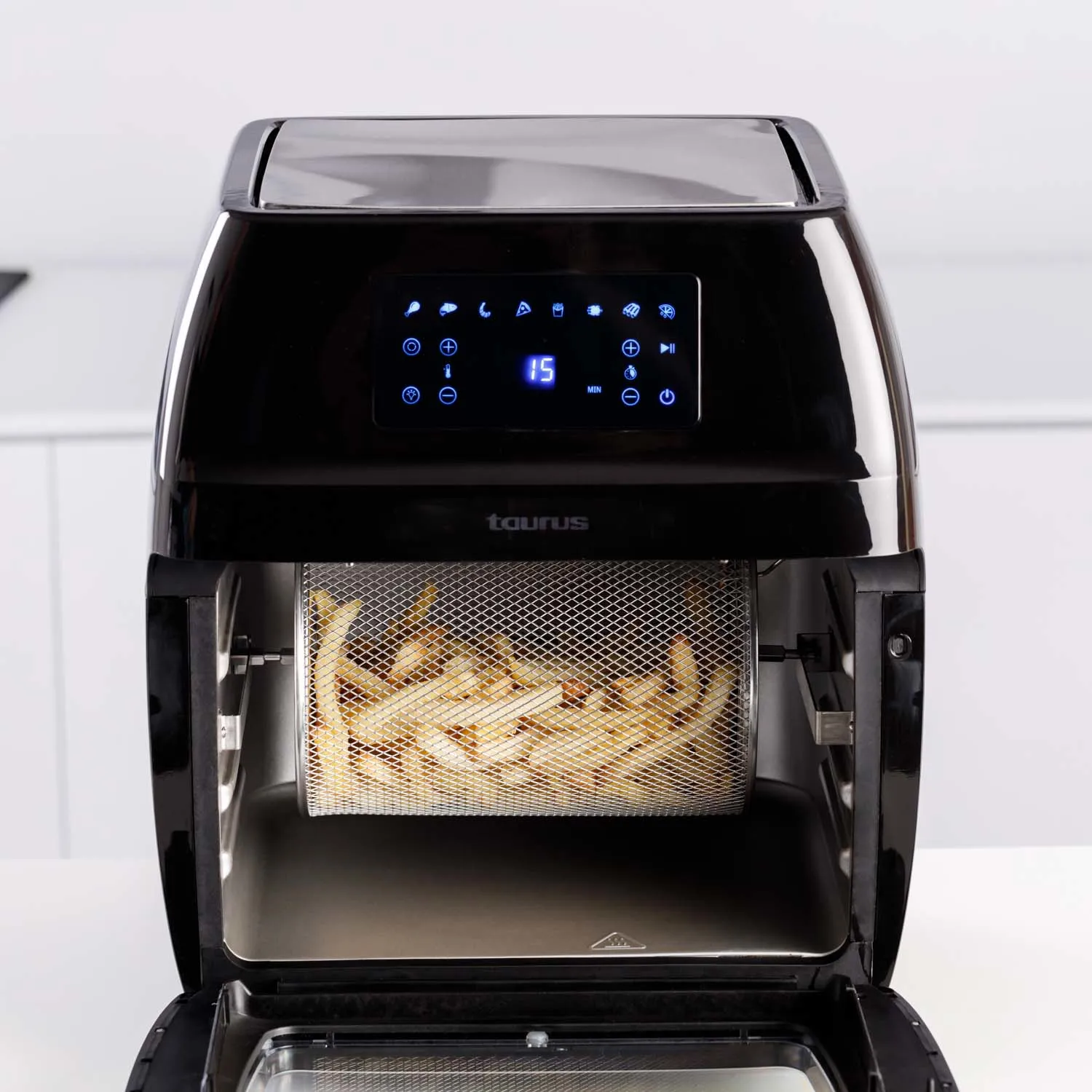 Taurus Air Fryer Ugn Digital Grill - airfryer, rostfritt st&aring;l, 12l