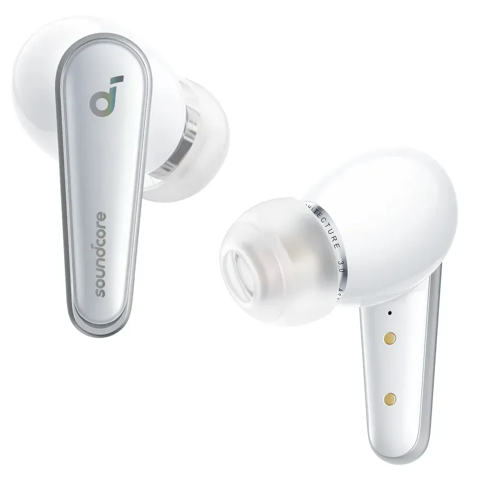 Anker Soundcore Liberty 4 - trådlösa in-ear hörlurar, cloud white