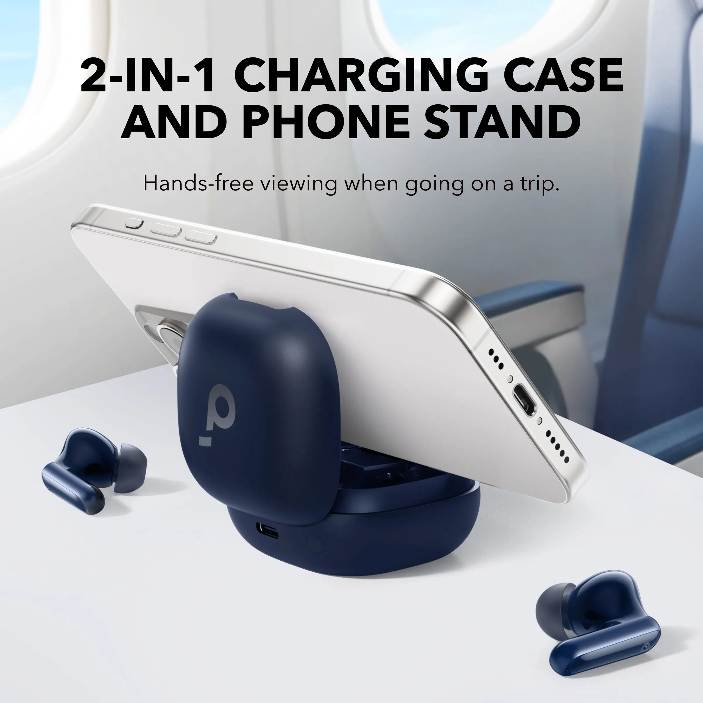 Anker Soundcore P40i - wireless earbuds, Blue