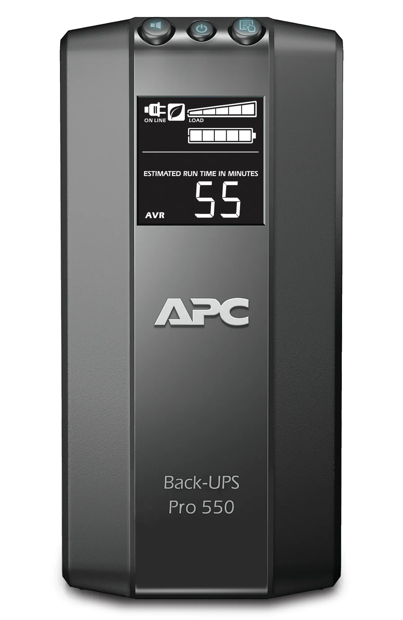 APC Back-UPS Pro LCD 550 Master Control.  Teho 330 W / 550 VA, 230V. Varak&auml;yntiaika max kuormalla 3 min. L&auml;hd&ouml;t: 3 x IEC C13 akkuvarmettua ja 3x IEC C13 ylij&auml;nn