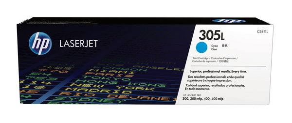 HP 305L Toner Economy cyanLJ Pro Pro 300 Color M351 MFP M375 400 Color M451 MFP M475