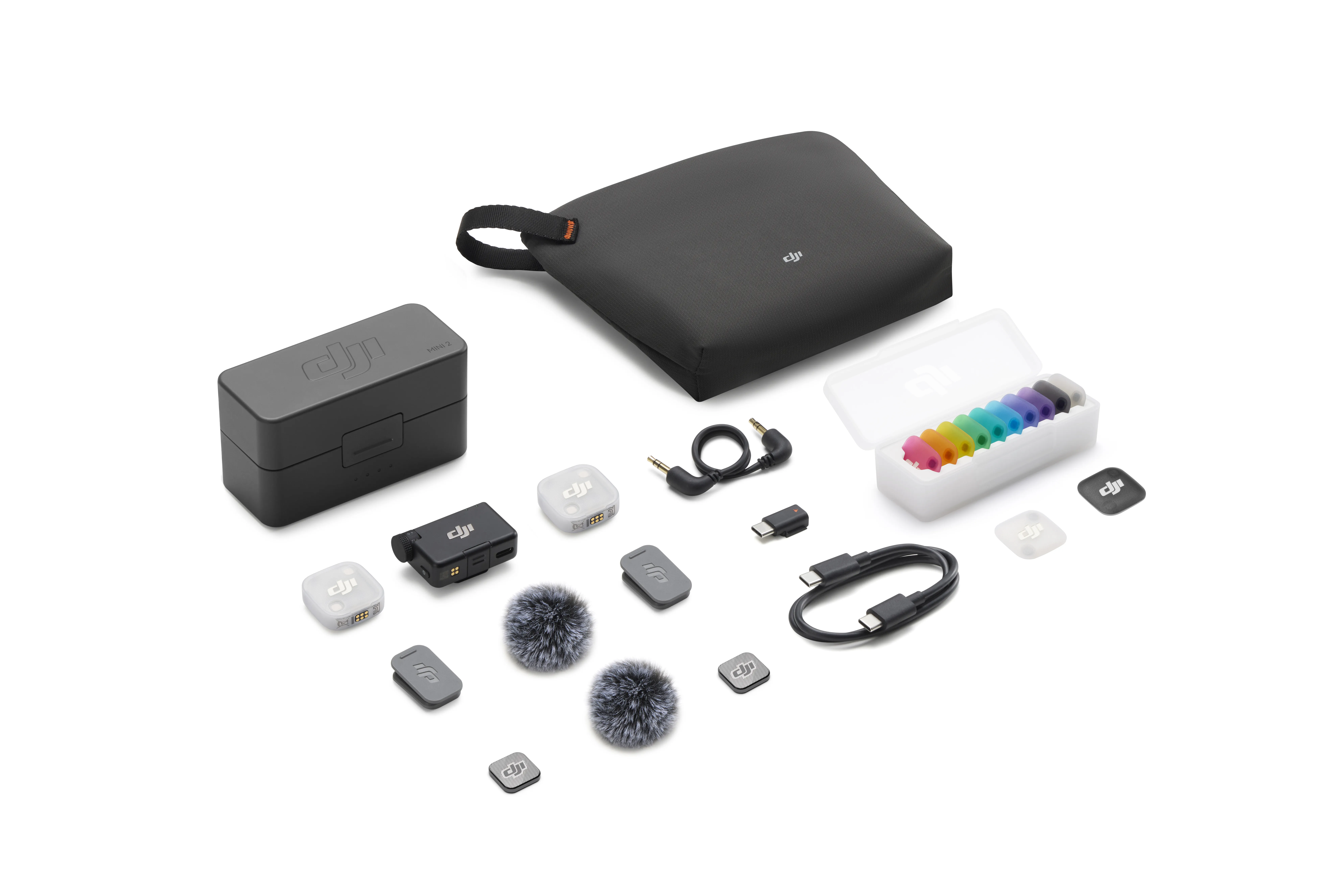 DJI Mic Mini 2 (2 TX + 1 RX + Charging Case)