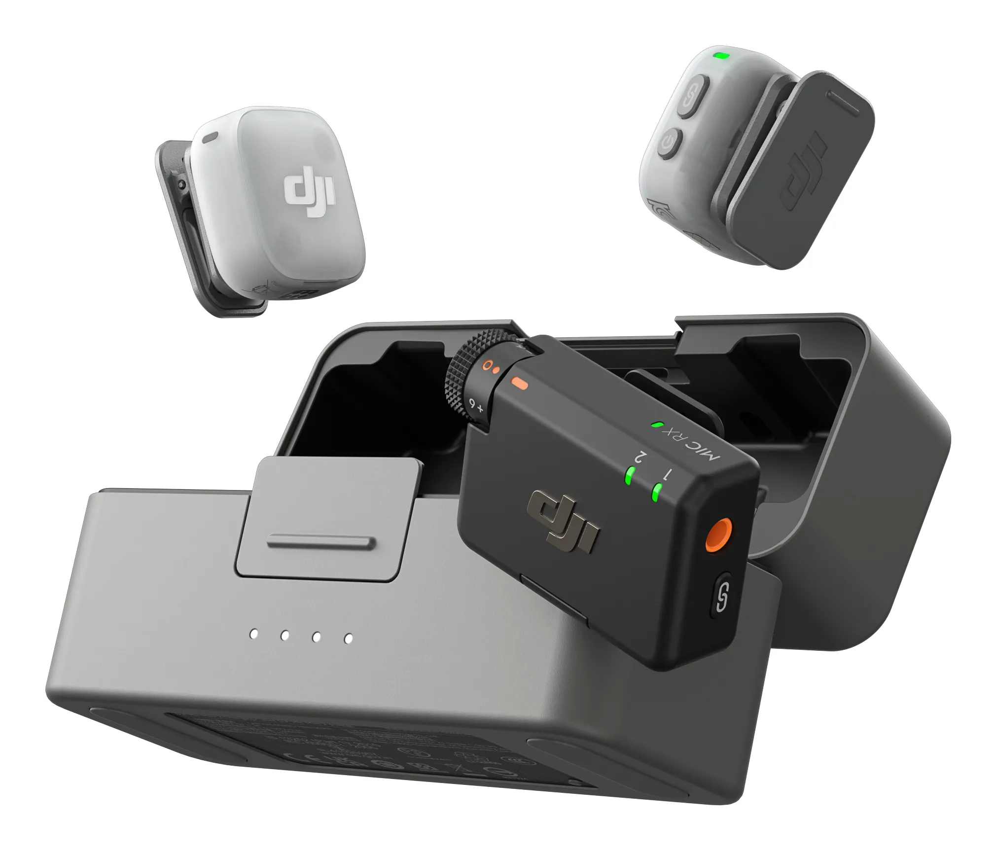 DJI Mic Mini 2 (2 TX + 1 RX + Charging Case)